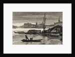 The disastrous floods in Austria-Hungary: View of Raab lately inundated by the Danube by English School