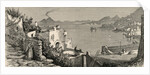 The Disastrous Earthquake at Ischia: The beach and town of Casamicciola from the village of Lacco by English School