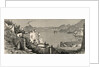The Disastrous Earthquake at Ischia: The beach and town of Casamicciola from the village of Lacco by English School