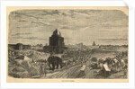 Environs of Delhi, 1857 by English School
