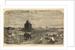 Environs of Delhi, 1857 by English School