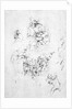 Studies for a Madonna with a cat, c.1478-80 by Leonardo da Vinci