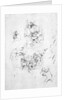 Studies for a Madonna with a cat, c.1478-80 by Leonardo da Vinci