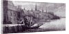 Flight of King James on the morning of December 11, 1688 by English School