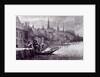 Flight of King James on the morning of December 11, 1688 by English School