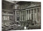 Interior of Houses of Parliament, Vienna by English School