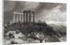 Temple of Minerva Sunium by William 'Crimea' Simpson