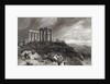 Temple of Minerva Sunium by William 'Crimea' Simpson