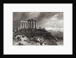 Temple of Minerva Sunium by William 'Crimea' Simpson