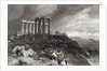 Temple of Minerva Sunium by William 'Crimea' Simpson