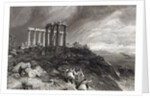 Temple of Minerva Sunium by William 'Crimea' Simpson