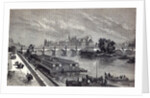 Modern Paris: The Pont Neuf, 1845 by English School