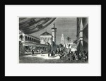 A Bazaar at Tunis by Emile Theodore Therond (after)