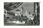 A Bazaar at Tunis by Emile Theodore Therond (after)