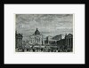 The Great Easter Benediction in the Piazza of St. Peter's, Rome by English School