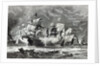 The Vanguard, under Sir William Winter, engaging the Spanish Armada by Oswald Walters Brierly