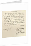 Letter from Sir Francis Drake to Sir Francis Walsingham signed 29th July 1588, published in 'Leisure Hour', 1888 by Francis Drake