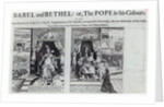 Babel and Bethel: or, the Pope in his Colours, 1679 by English School