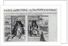 Babel and Bethel: or, the Pope in his Colours, 1679 by English School