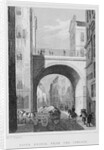 South Bridge from the Cowgate, Edinburgh engraved by William Watkins, 1831 by Thomas Hosmer Shepherd