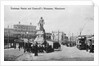 Exchange Station and Cromwell's Monument, Manchester, c.1910 by English Photographer