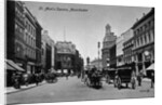 St. Ann's Square, Manchester, c.1910 by English Photographer