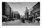 St. Ann's Square, Manchester, c.1910 by English Photographer