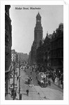 Market Street, Manchester, c.1910 by English Photographer