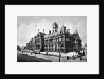 Assize Courts, Manchester, c.1910 by English Photographer