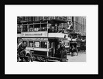 Trams in Manchester, c.1900 by English Photographer