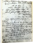 Entry in the Halle University records, showing Handel's name, 1702 by German School