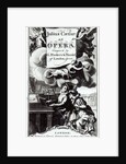 Cover of Sheet Music for Julius Caesar, an Opera by Handel by English School