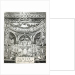 An Admission Ticket for Handel's oratorio 'Samson', on March 11th 1743 by English School