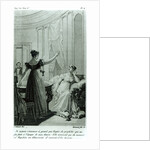 The Empress Josephine reveals the prophesy made to her by Marie Anne Adelaide Le Normand at the time of her divorce from Napoleon I in 1809, 1821 by Julie Ribault