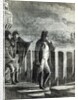 Napoleon watching the Fire of Moscow in 1812 by English School
