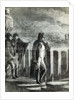 Napoleon watching the Fire of Moscow in 1812 by English School