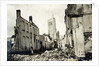 St. Jacob's Church, Ypres, June 1915 by English Photographer