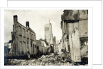 St. Jacob's Church, Ypres, June 1915 by English Photographer