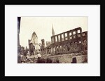 Ruins near the Powder Magazine, Ypres, June 1915 by English Photographer