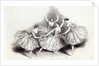 New Pas de Quatre, by Mdlles. Taglioni, C. Grisi, L. Grahn, and Cerito, at her Majesty's Theatre by English School