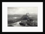 Bamborough Castle, engraved by S. Bradshaw, printed by Cassell & Company Ltd. by John Mogford