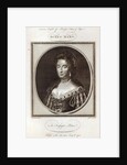 Queen Mary at Kensington Palace, engraved for Harrison's Edition of Rapin, published 8th January 1785 by Godfrey (after) Kneller