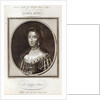Queen Mary at Kensington Palace, engraved for Harrison's Edition of Rapin, published 8th January 1785 by Godfrey (after) Kneller
