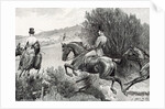 Prince Albert Hunting near Belvoir Castle by English School