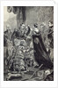 The Queen investing the Emperor of the French with the Order of the Garter by English School