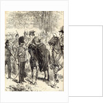 The Queen distributing Victoria Crosses in Hyde Park by English School