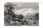 The Mount of Olives by Harry (after) Fenn