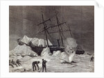 Pandora nipped in the ice, Melville Bay 24th July by English School