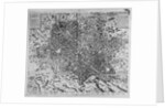 Map of Rome, 1579 by Mario Cartaro