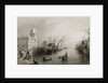 The Custom House, Dublin by William Henry (after) Bartlett